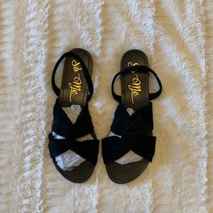 Brand New Black Sandals